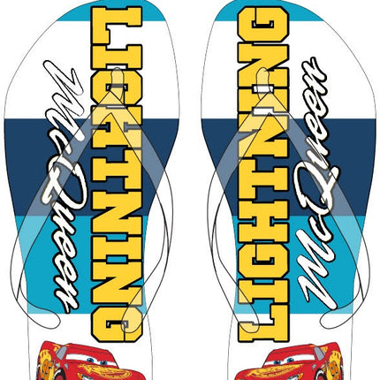 Disney Verdák Lightning gyerek papucs, Flip-Flop 30/31