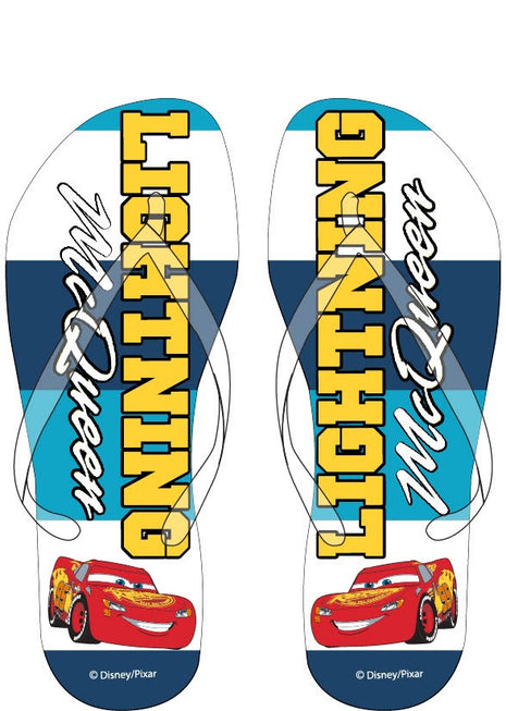 Disney Verdák Lightning gyerek papucs, Flip-Flop 30/31