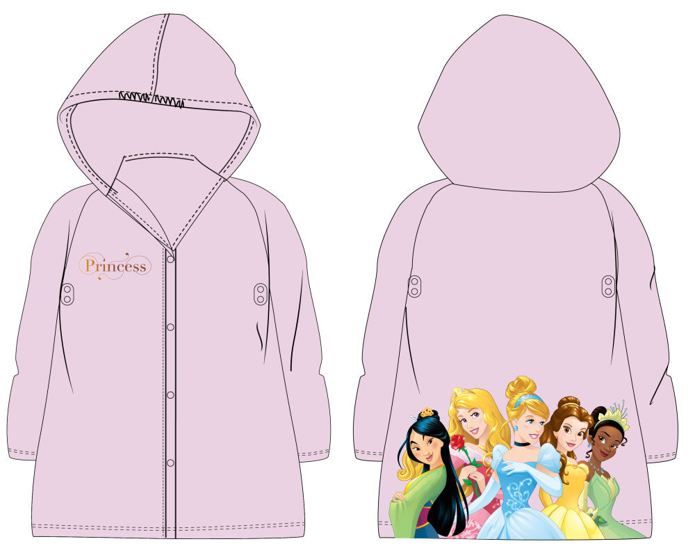 Disney Hercegnők esőkabát 7 - 8 év / 122 - 128 cm