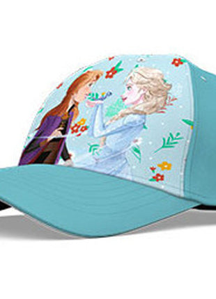 Disney Jégvarázs Blue Flowers gyerek baseball sapka 52 cm
