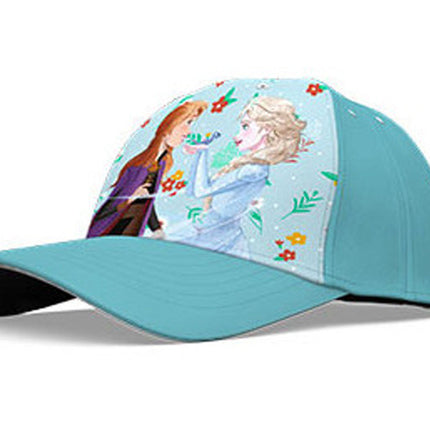 Disney Jégvarázs Blue Flowers gyerek baseball sapka 54 cm