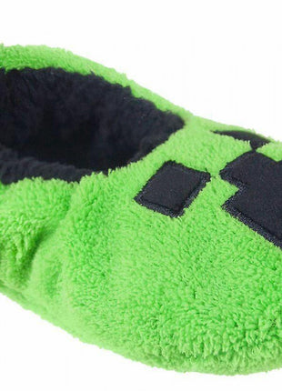 Minecraft Creeper gyerek téli papucs 33/34