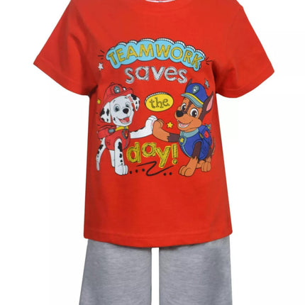 Mancs Őrjárat Teamwork gyerek rövid pizsama 5 év