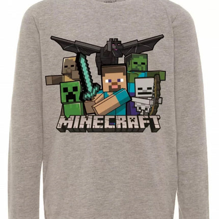 Minecraft gyerek hosszú ujjú póló, felső 10 év / 140 cm