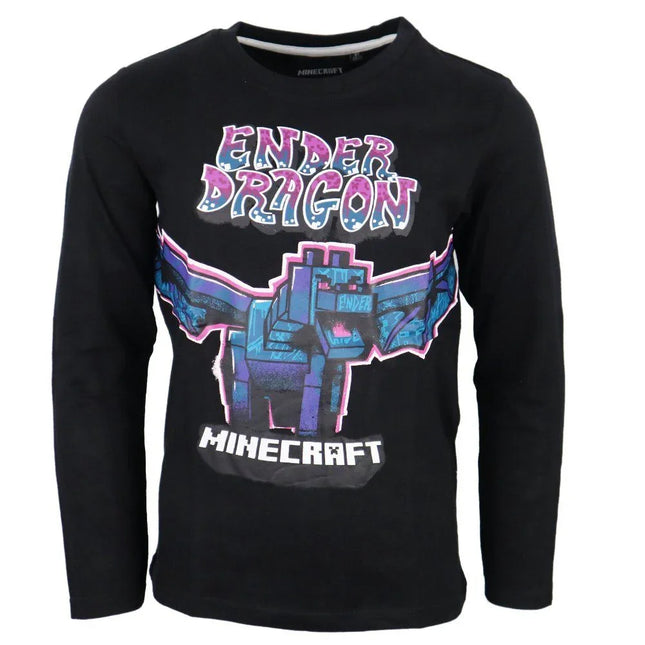 Minecraft Ender Dragon gyerek hosszú ujjú póló, felső 6 év / 116 cm