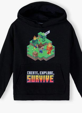 Minecraft Survive gyerek pulóver 6 év / 116 cm