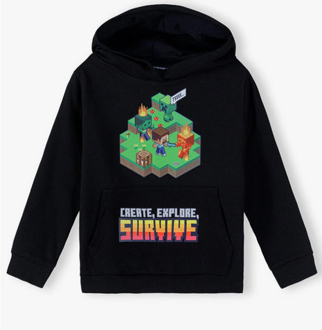 Minecraft Survive gyerek pulóver 6 év / 116 cm