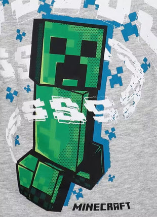 Minecraft Grey gyerek pulóver 8 év / 128 cm
