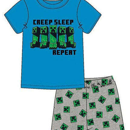 Minecraft Alpha gyerek rövid pizsama 6 év / 116 cm