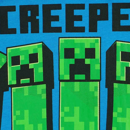 Minecraft Alpha gyerek rövid pizsama 6 év / 116 cm