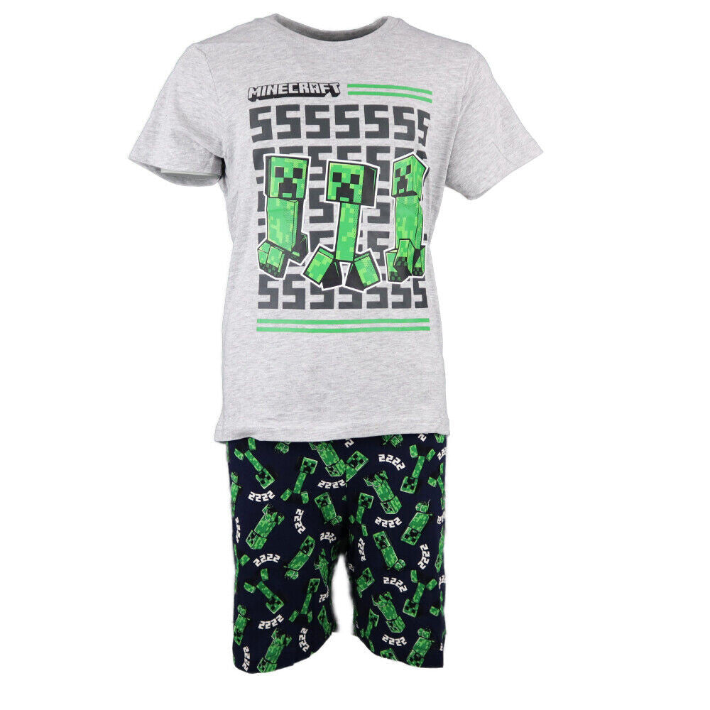 Minecraft Creeper Dreams gyerek rövid pizsama 8 év / 128 cm