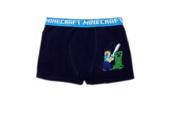 Minecraft Pixel gyerek boxeralsó 2 darab/csomag 10 év / 140 cm