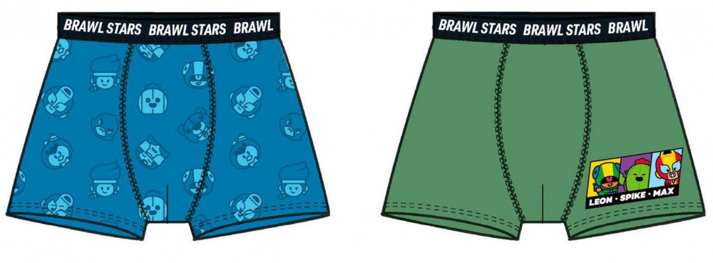Brawl Stars gyerek boxeralsó 2 darab/csomag 12 év / 152 cm