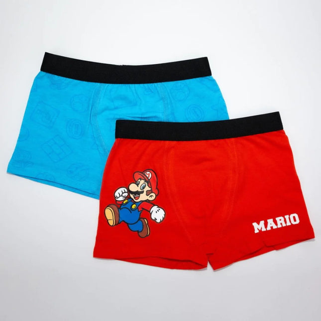 Super Mario Come On gyerek boxeralsó 2 darab/csomag 8 év / 128 cm