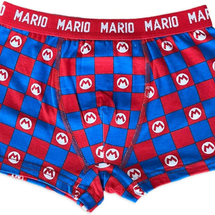 Super Mario Power gyerek boxeralsó 2 darab/csomag 10 év / 140 cm