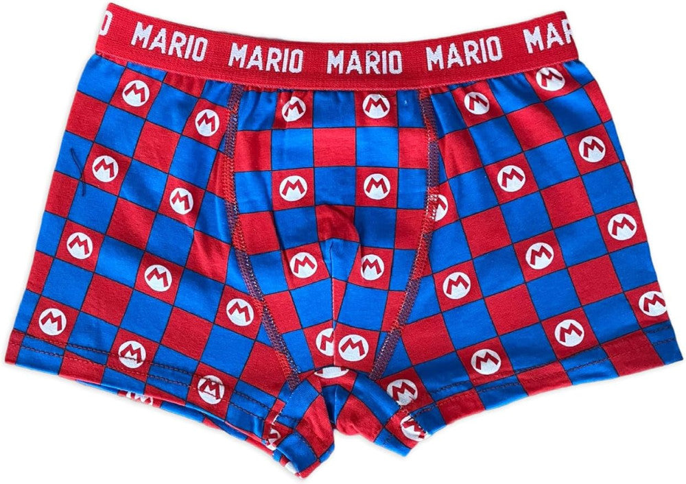 Super Mario Power gyerek boxeralsó 2 darab/csomag 10 év / 140 cm