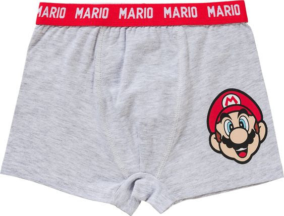 Super Mario Power gyerek boxeralsó 2 darab/csomag 12 év / 152 cm