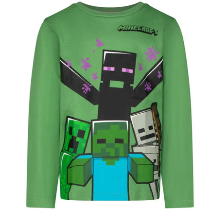 Minecraft Mobs gyerek hosszú ujjú póló, felső 9 év / 134 cm