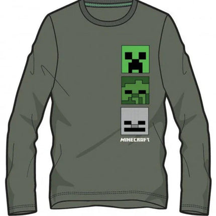 Minecraft Blocky gyerek hosszú ujjú póló, felső 9 év / 134 cm