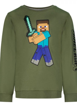 Minecraft Pixel Sword gyerek pulóver 10 év / 140 cm