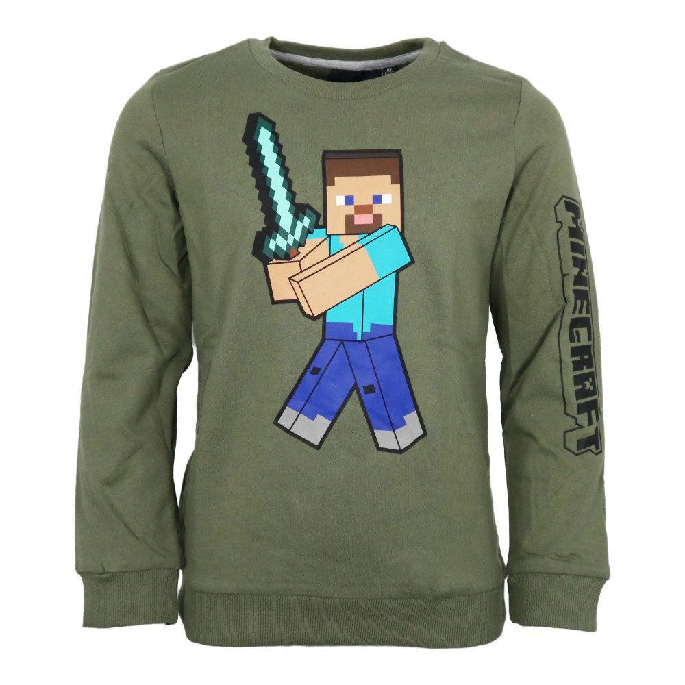 Minecraft Pixel Sword gyerek pulóver 6 év / 116 cm