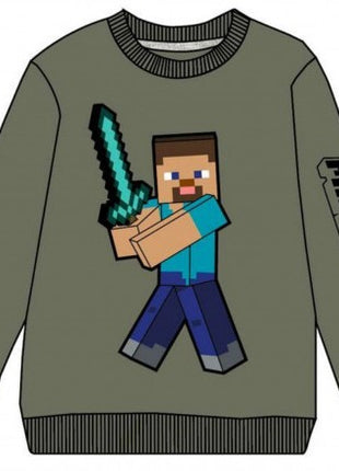 Minecraft Pixel Sword gyerek pulóver 8 év / 128 cm