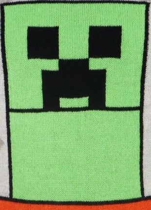 Minecraft Grey gyerek kötött pulóver 8 év / 128 cm