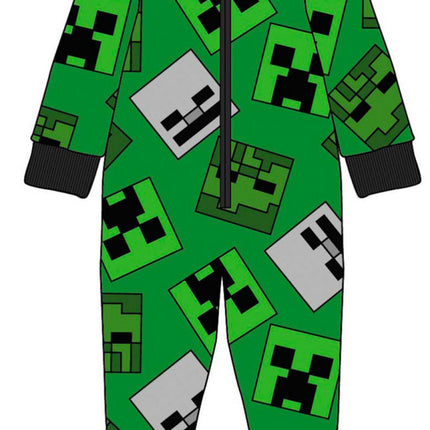 Minecraft Emerald gyerek hosszú pizsama, overál 7 - 8 év / 122 - 128 cm