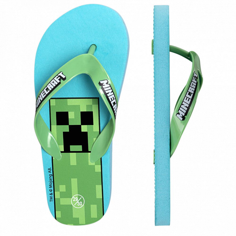 Minecraft Blue gyerek papucs, Flip-Flop 35/36