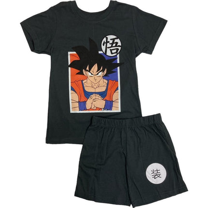 Dragon Ball Saiyan Black gyerek rövid pizsama 12 év / 152 cm