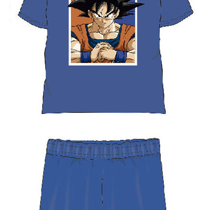 Dragon Ball Saiyan Blue gyerek rövid pizsama 8 év / 128 cm