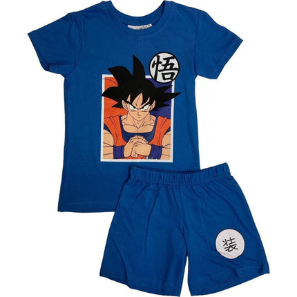Dragon Ball Saiyan Blue gyerek rövid pizsama 8 év / 128 cm