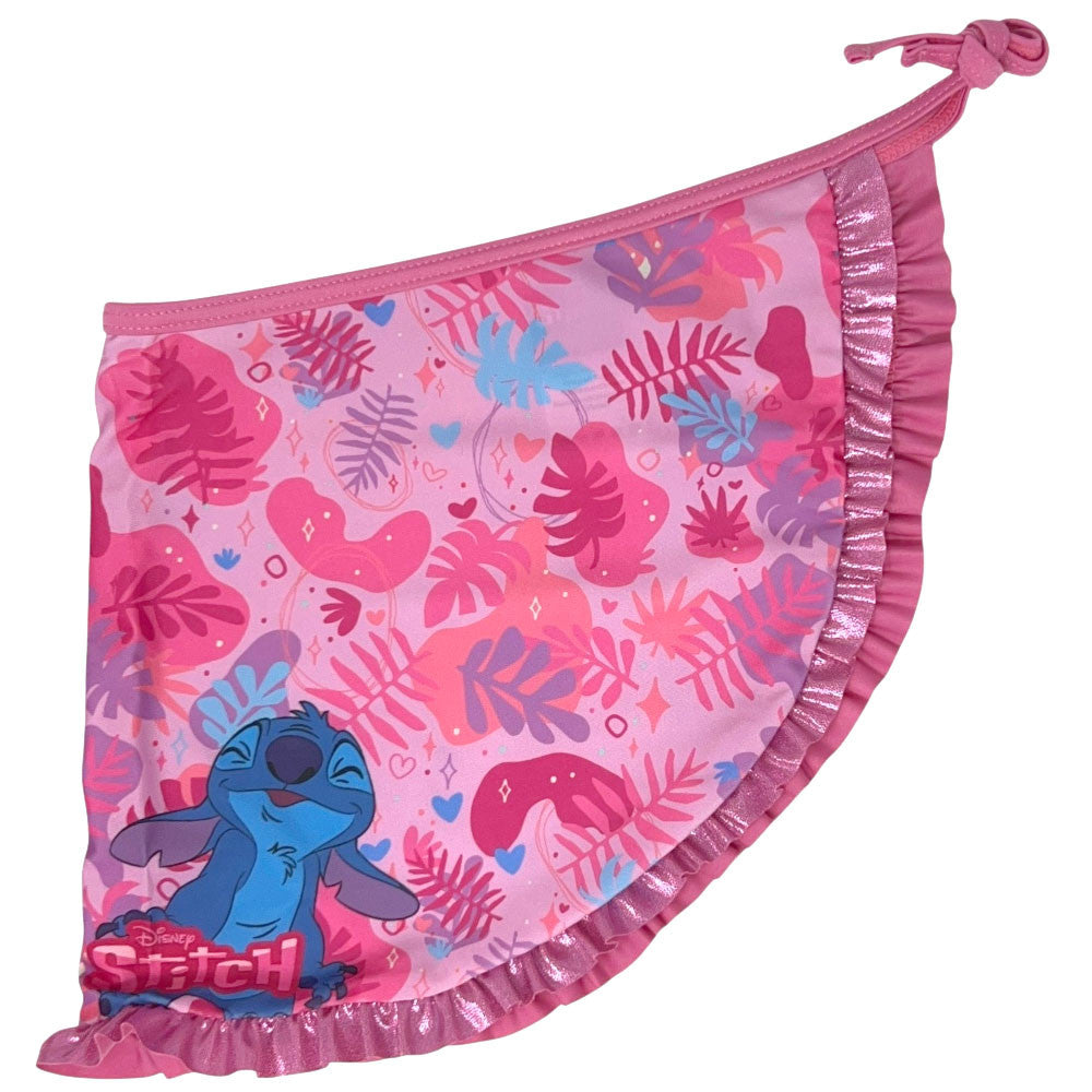 Disney Lilo és Stitch, A csillagkutya Tropic Pink gyerek bikini és sarong szett 9 - 10 év / 134 - 140 cm