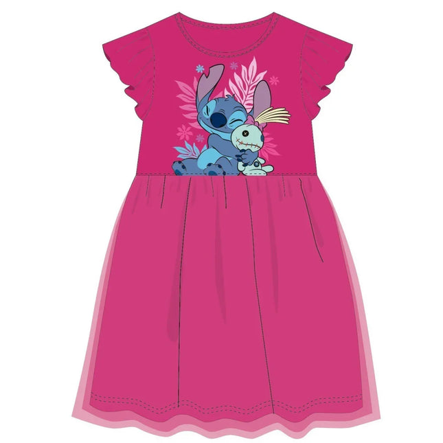 Disney Lilo és Stitch, A csillagkutya Scrump gyerek nyári ruha 8 év / 128 cm