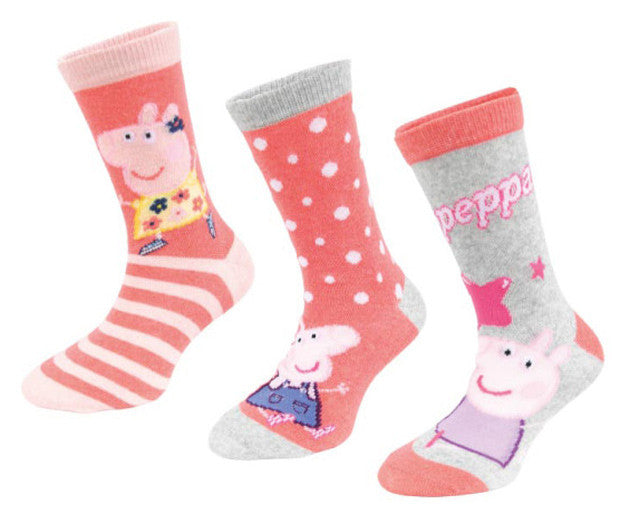 Peppa malac White Stars gyerek zokni 27/30
