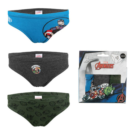 Bosszúállók Mate gyerek fehérnemű, alsó 3 darab/csomag 3 - 4 év / 98 - 104 cm