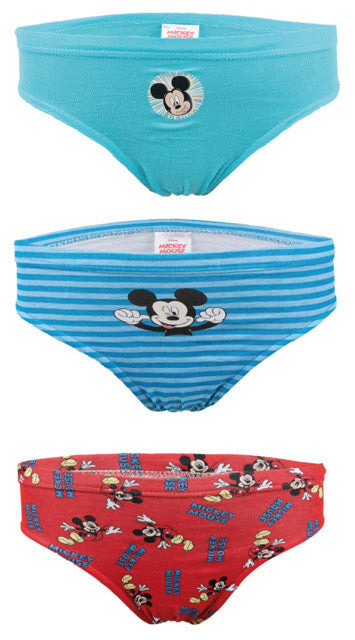 Disney Mickey Funny gyerek fehérnemű, alsó 3 darab/csomag 5 - 6 év / 110 - 116 cm