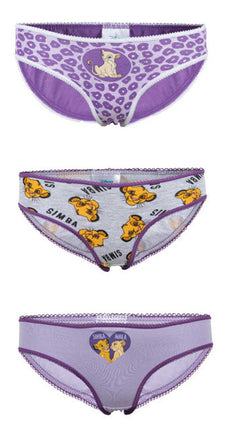 Disney Az Oroszlánkirály Simba gyerek fehérnemű, bugyi 3 darab/csomag 2 év / 92 cm