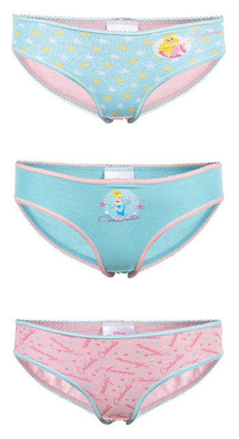 Disney Hercegnők gyerek fehérnemű, bugyi 3 darab/csomag 5 - 6 év / 110 - 116 cm