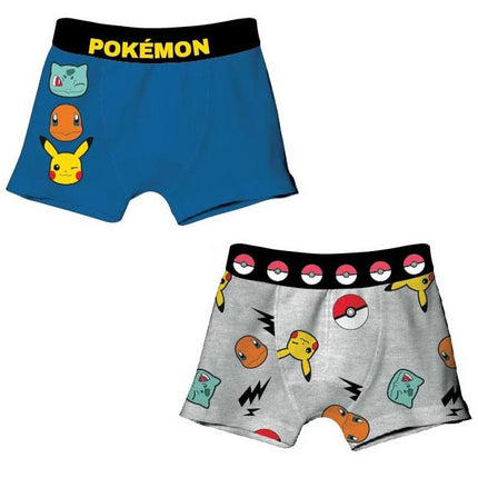 Pokémon gyerek boxeralsó 2 darab/csomag 11 - 12 év / 146 - 152 cm