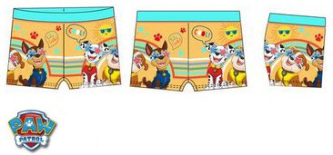 Mancs Őrjárat Cool Yellow gyerek fürdőnadrág, short 5 év / 110 cm