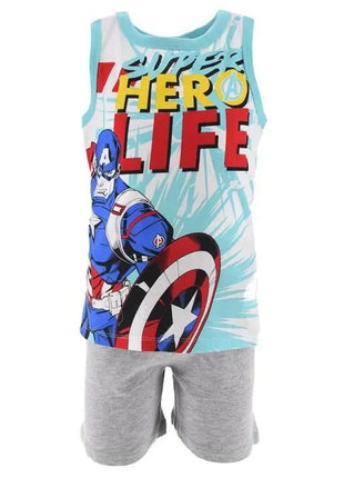 Bosszúállók Hero Life gyerek rövid pizsama 6 év / 116 cm