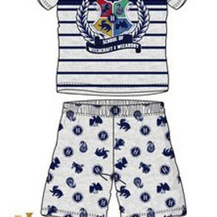 Harry Potter Witchcraft Grey gyerek rövid pizsama 10 év / 140 cm