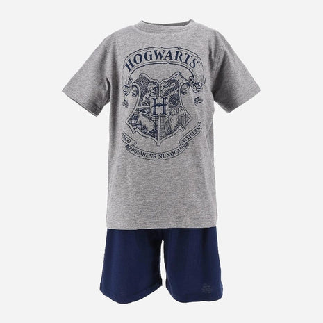 Harry Potter Hogwarts Grey gyerek rövid pizsama 6 év / 116 cm