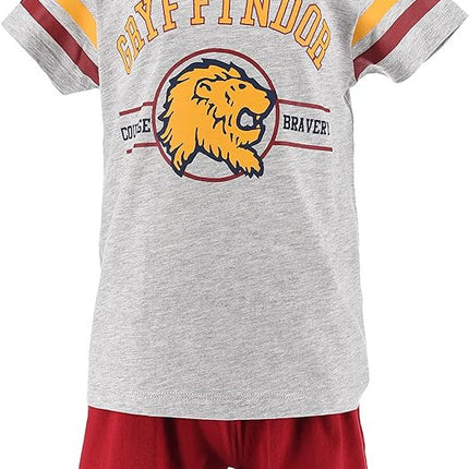 Harry Potter Gryffindor Grey gyerek rövid pizsama 8 év / 128 cm