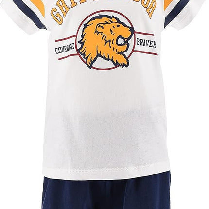 Harry Potter Gryffindor White gyerek rövid pizsama 8 év / 128 cm