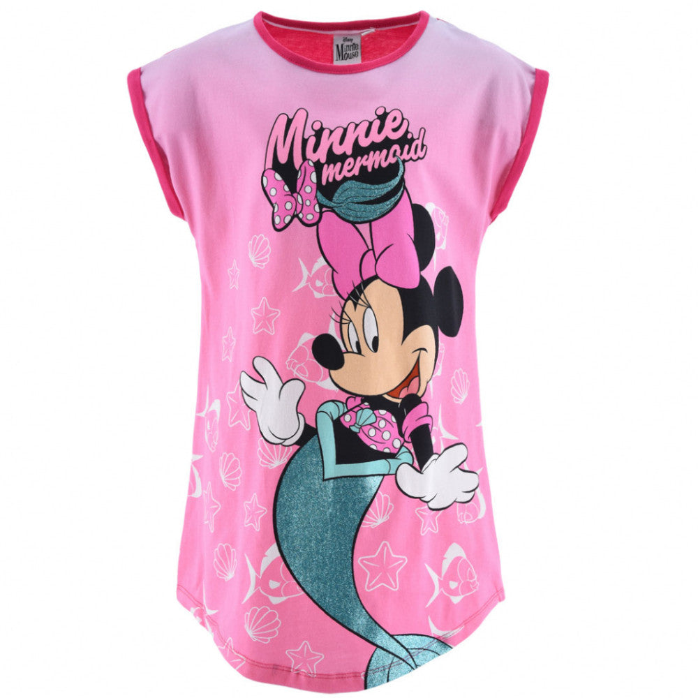 Disney Minnie Mermaid Pink gyerek hálóing 7 év / 122 cm