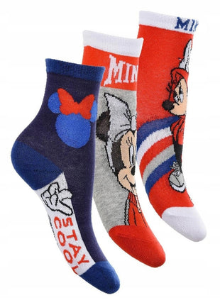 Disney Minnie Stay Cool Red gyerek zokni 31/34