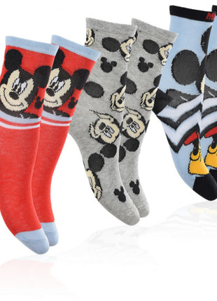 Disney Mickey Stride Red gyerek zokni 27/30