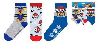 Mancs Őrjárat Paws Crew gyerek zokni 23/26